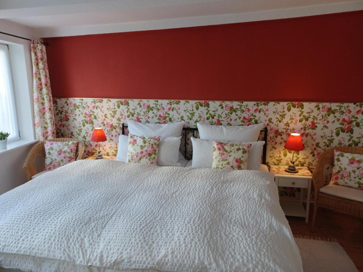Ferienwohnung Teestube Wernigerode "Rose" Dış mekan fotoğraf