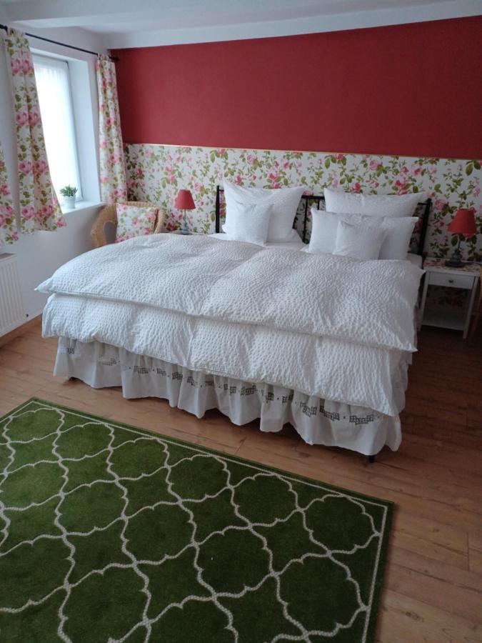 Ferienwohnung Teestube Wernigerode "Rose" Dış mekan fotoğraf