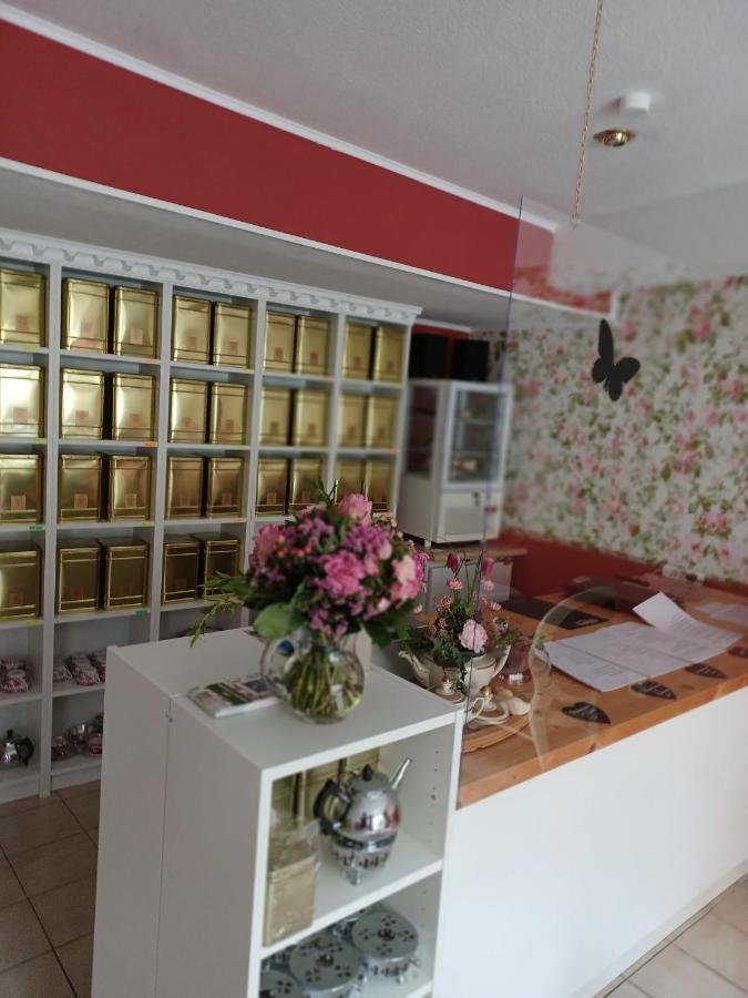 Ferienwohnung Teestube Wernigerode "Rose" Dış mekan fotoğraf