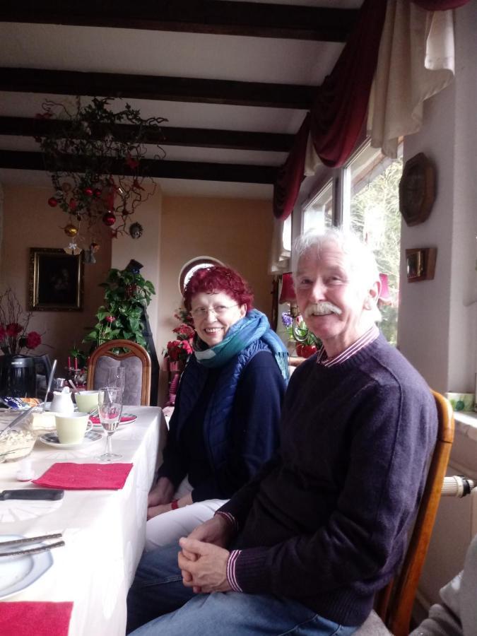 Ferienwohnung Teestube Wernigerode "Rose" Dış mekan fotoğraf